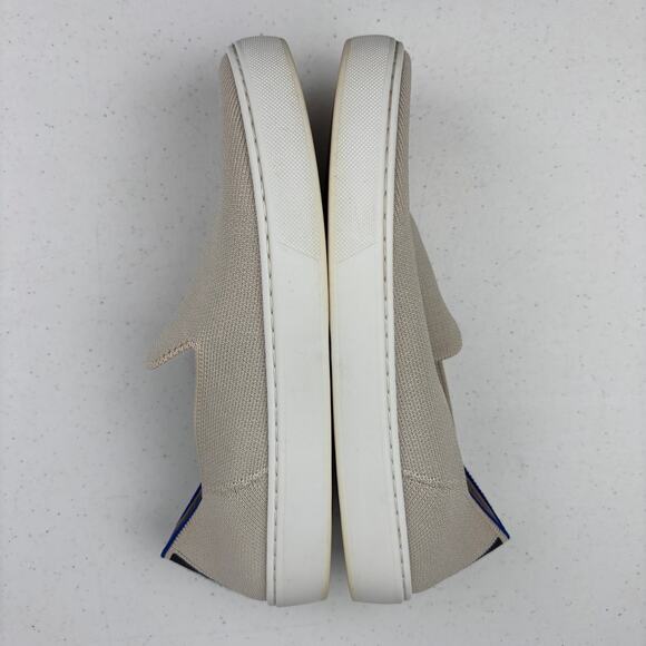 Rothy's The Original Slip On Sneaker in Sand Women's Size 7.5 - Picture 6 of 8